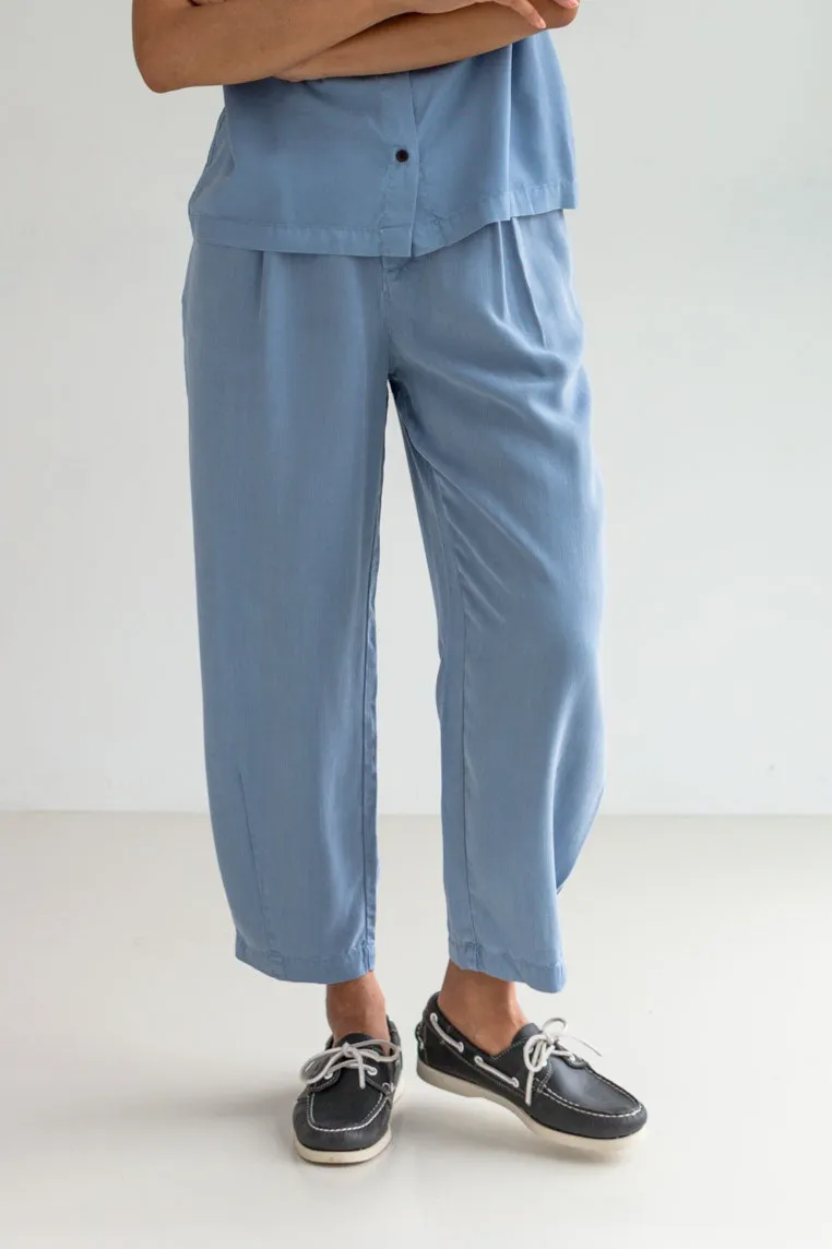 TWOTHIRDS TWOTHIRDS Damen vegan Hose Haruku Denim Blau, Blau, – Produktbild 2 von 2