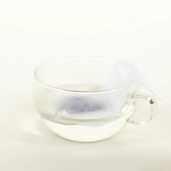 nahtur-design nahtur-design Teefilter aus 100% Bioleinen, Dauerfilter, Natur+weiß, – Produktbild 1 von 5