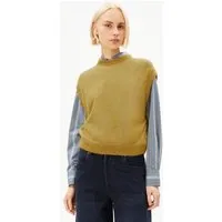 ARMEDANGELS ARMEDANGELS MOHAIR BLEND KNIT Damen Pullunder aus Mohair-Woll Mix, Mosslace, – Produktbild 1 von 1