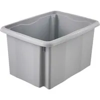 Keeeper keeeper Aufbewahrungsbox "Emil Eco Line" 38 x 28,5 x 20,5 cm, 15 l, grau – Produktbild 1 von 1