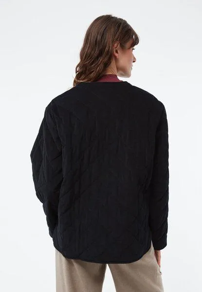 Givn Berlin Givn Berlin Steppjacke GBBETHANY aus Babycord, Black, – Produktbild 4 von 4