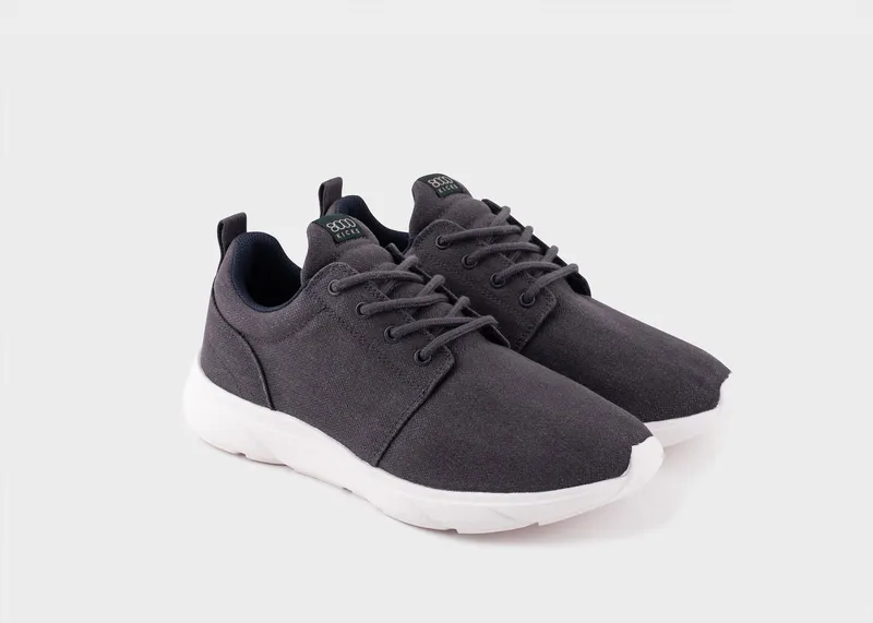 8000kicks EU 8000kicks EU Herren vegan Sneaker Explorer V2 Recycled, Dunkelblau, – Produktbild 2 von 2