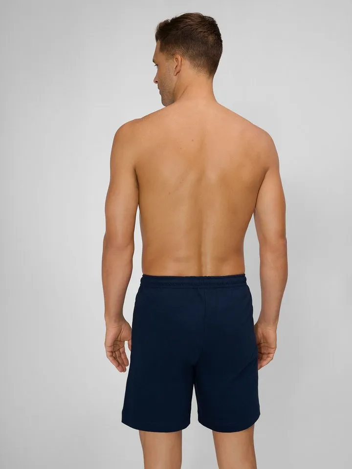 Ammann Ammann Pyjamashorts Org Calgary kurz Schlafshorts, Pyjama Shorts, Nachtshorts, Blau, – Produktbild 5 von 5