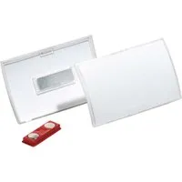 Durable DURABLE Namensschilder 'CLICK FOLD' aus PP mit Magnet 40 x 75 mm, 10 Stk. – Produktbild 1 von 1