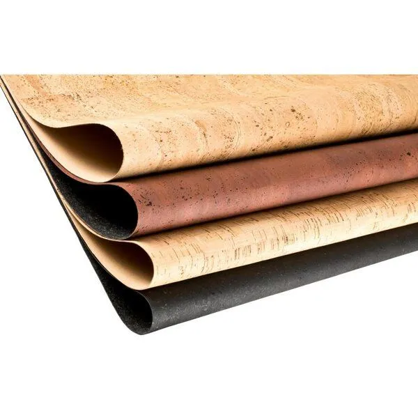 Kork-Deko Kork-Deko Stoff aus Kork (Muster Natur in Schwarz) m. Synthetik-Trägermaterial - 70 cm breit - 4 verschiedene Längen – Produktbild 2 von 4