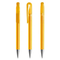 prodir prodir® Drehkugelschreiber DS1 TFS Twist, blaue Mine, gelb, Gelb, – Produktbild 1 von 1
