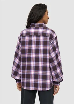 KnowledgeCotton Apparel KnowledgeCotton Apparel Bluse Check Shirt Ballon Arms – Produktbild 1 von 1