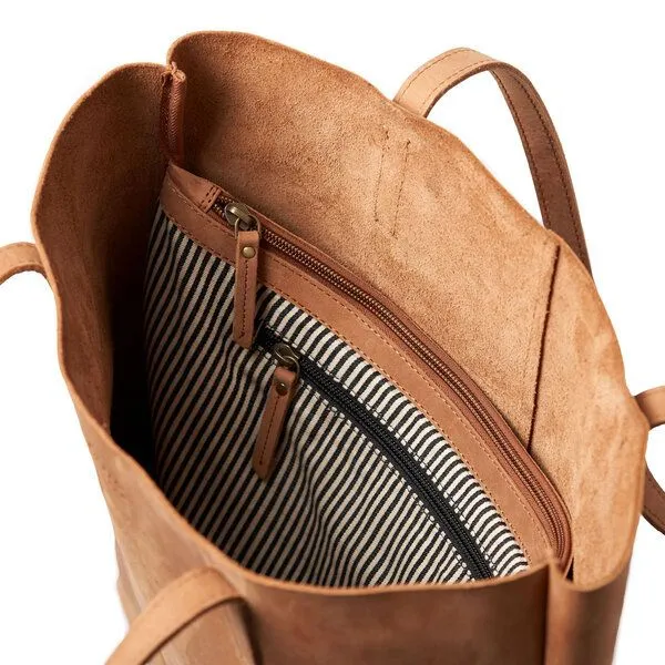 O MY BAG O MY BAG Shopper - Georgia Bag, Camelbraun, – Produktbild 3 von 3