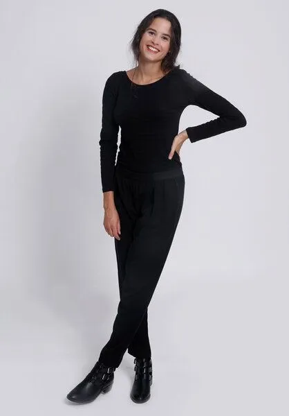 Lovjoi Lovjoi Pants VISKLA, Black, – Produktbild 2 von 4