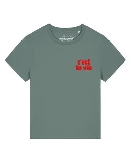 watapparel watapparel T-Shirt Frauen cest la vie – Produktbild 1 von 1