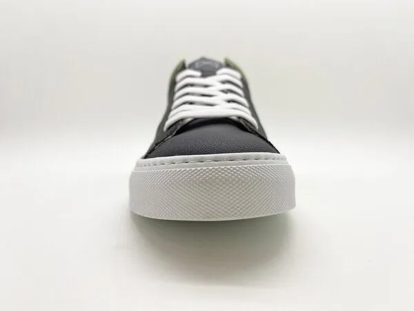 nat-2 Veganer Sneaker "nat-2 Sleek Low Fruits" aus upcycled Orangen- und Kaktusresten, Black cactus (schwarz), – Produktbild 4 von 4