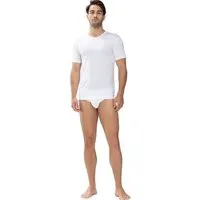 mey Mey Superweiches Herren Shirt aus Tencel "Network", Weiss, – Produktbild 1 von 1