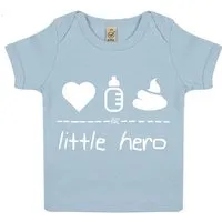 DENK.MAL Clothing DENK.MAL Clothing little hero – Baby Shirt, Blau, – Produktbild 1 von 1