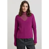 recolution Damen Strickpullover aus Bio-Baumwolle - ARUGULA - recolution, Violet pink (rosa), – Produktbild 1 von 1