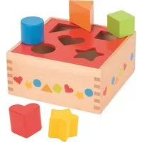 Goki goki Steckspiel Würfel aus Holz 7-teilig 16 x 16 x 7,6 cm – Produktbild 1 von 1