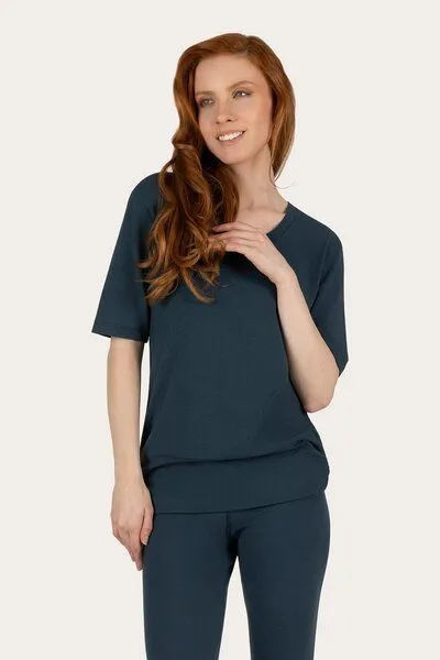 Urban Goddess Urban Goddess Dry Fit Yoga Shirt Kami, Orion (blau), – Produktbild 1 von 4