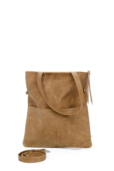 ELEKTROPULLI Ledertasche MARA von ElektroPulli, Braun, – Produktbild 4 von 4