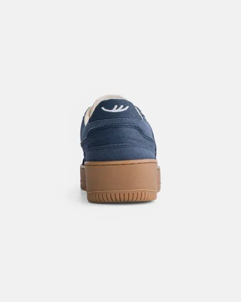 MoEa MoEa Sneakers Origin - Full Blue Suede - Mushroom, Blue, – Produktbild 3 von 4