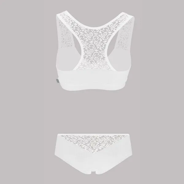 Frija Omina Frija Omina Set Bio-Hipster & Bustier Jondel, Weiß, – Produktbild 1 von 3