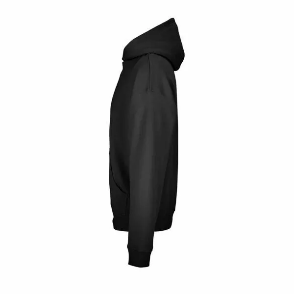 Sol's Sol's Unisex Oversize Pullover Hoddie, Schwarz, – Produktbild 4 von 4