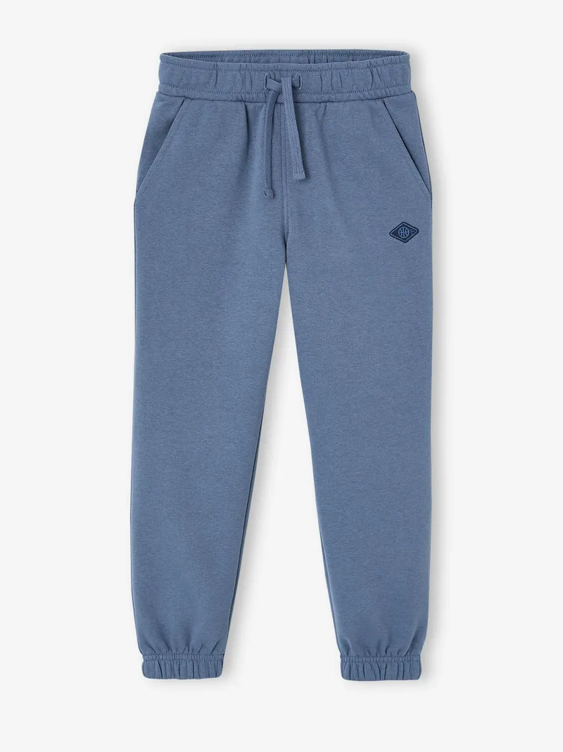 Vertbaudet Jogginghose Jungen, Jeansblau, – Produktbild 1 von 3