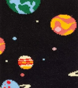 DillySocks DillySocks Kindersocken Lil Outer Space aus Biobaumwoll-Mix – Produktbild 1 von 1