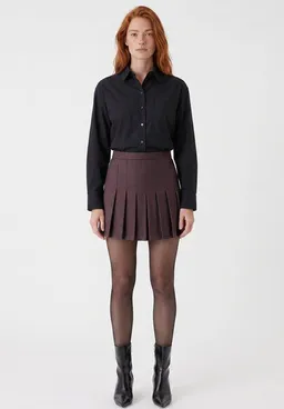 ORGANICATION ORGANICATION Skort aus recyceltem Polyester und ECOVERO Viskose – Produktbild 1 von 1