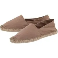 Japanwelt Espadrilles Japanwelt Espadrilles Espadrilles Canvas Unisex Low Top Sommerlatschen Flache Ballerina, Café au lait, – Produktbild 1 von 1