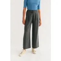 TWOTHIRDS TWOTHIRDS Damen vegan Hose Nanpu Dark Sand – Produktbild 1 von 1
