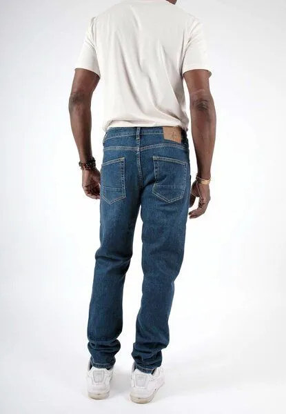 TORLAND TORLAND Regular Fit - Herrenjeans mit Handytaschen, Mid indigo (blau), – Produktbild 4 von 4