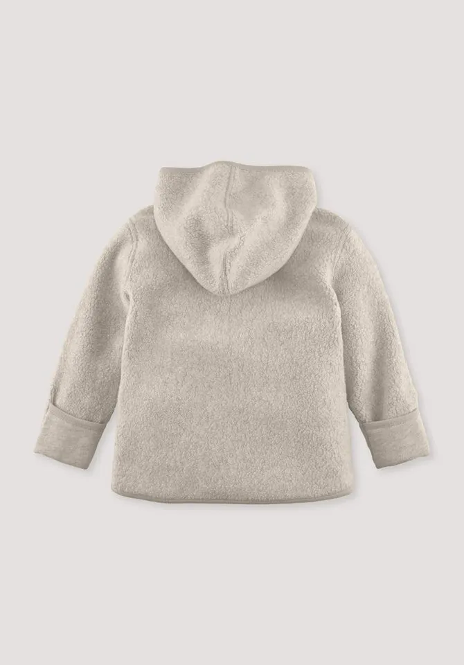 hessnatur hessnatur Fleecejacke aus reiner Bio-Baumwolle (1-St), Lila, – Produktbild 2 von 2