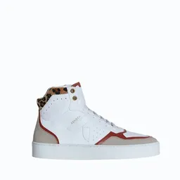 Ashoka Paris Ashoka Paris Mateo High-Top Sneaker Terrakotta-Leopard, Biobasiert & Recycelt – Produktbild 1 von 1