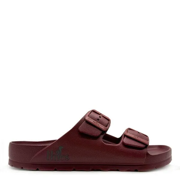 thies Vegane Ecofoam Sandale thies Men, Bordeaux, – Produktbild 1 von 4