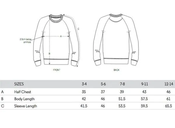 University of Soul University of Soul Kinder Rundhals-Sweatshirt aus Bio-Baumwolle Mini Shay, Schwarz, – Produktbild 2 von 2
