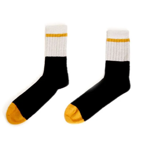 Suite 13 Lab Suite 13 Lab Andes Wollsocken, Schwarz-beige, – Produktbild 2 von 2
