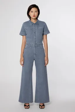 DAWN Dawn Damen vegan Overall Twitter Schiefergrau – Produktbild 1 von 1