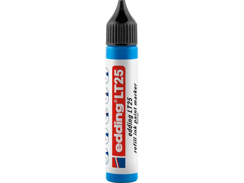Edding Edding Nachfülltinte "LT 25" Lackmarker, 25ml, Blau, – Produktbild 1 von 1
