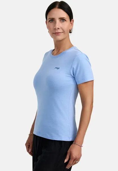 paigh paigh Organic T-Shirt, Friedensblau, – Produktbild 3 von 4