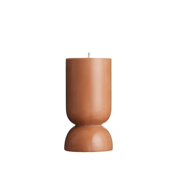 Originalhome Originalhome Nachhaltiges Kerzengeschenk: Handgegossene vegane Designkerze - Organic S,, Cognac, – Produktbild 2 von 2