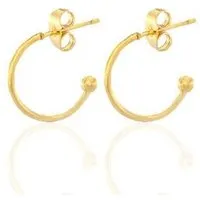 ELEKTROPULLI Coole Creolen in 12mm von Elektropulli, Gold, – Produktbild 1 von 2