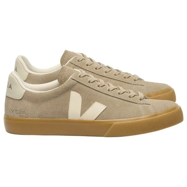 Veja Veja Herren-Sneaker Campo Suede Taupe Pierre Natural – Produktbild 2 von 6