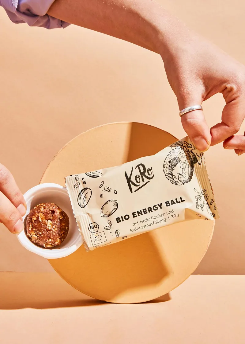 KoRo Bio Energy Ball Salted Peanut 30 g – Produktbild 4 von 4