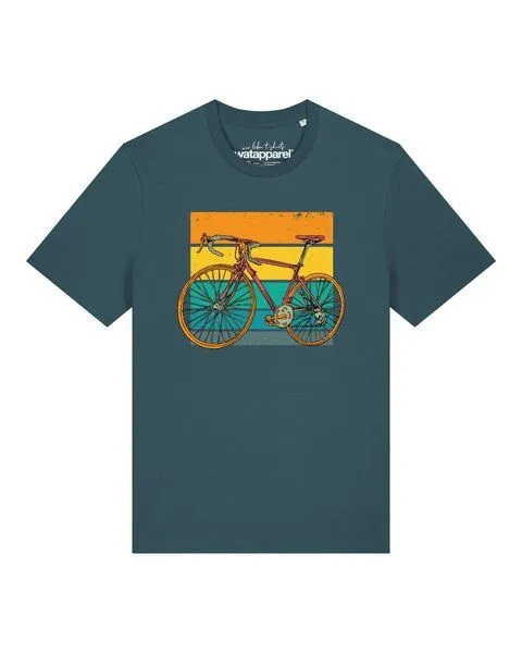 watapparel watapparel T-Shirt Unisex Retro Bike, Stargazer, – Produktbild 1 von 2