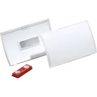 Durable DURABLE Namensschilder 'CLICK FOLD' aus PP mit Magnet 54 x 90 mm, 10 Stk. – Produktbild 1 von 1