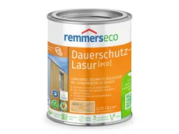 Remmers Holzschutzlasur Öl-Dauerschutz-Lasur [eco], 0,75 Liter, Öko Holzlasur, ökologisch, nachhaltig, vegan, bienenverträglich – Produktbild 1 von 1