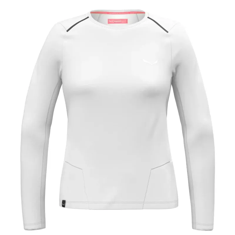 Salewa Langarmshirt Salewa Pedroc Dry'Ton, Blanc, – Produktbild 1 von 1