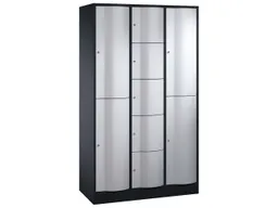 C+P C+P Kombi-Schließfachschrank an/si lxr, 2+5+2 Fächer – Produktbild 1 von 1