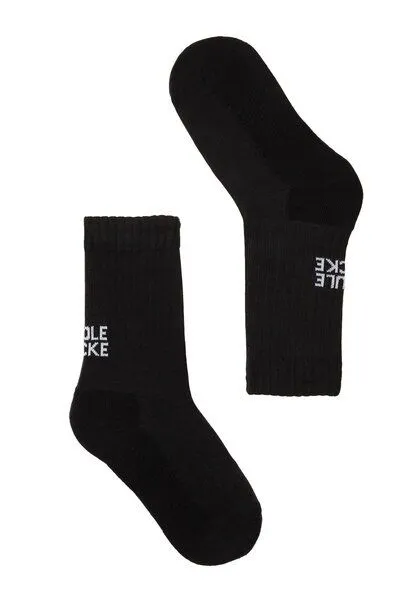recolution Socken aus Bio-Baumwoll Mix - HOVEA COOL - recolution, Schwarz, – Produktbild 2 von 2