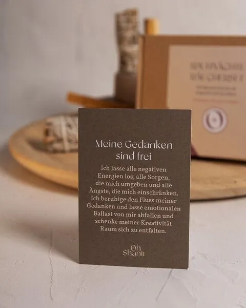 Oh Shanti Oh Shanti Räucherset Rauhnächte mit Palo Santo & Salbei – Produktbild 4 von 4
