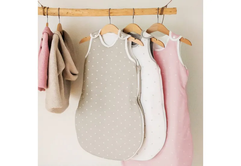 Ehrenkind Ganzjahresschlafsack Schlafsack Rund 2.5 TOG, Bio-Baumwolle, Baby Schlafsack (Standard 100 by OEKO-TEX, 100% Bio-Baumwolle, 2.5 TOG, Ganzjahresschlafsack), Schlafsack Baby 2.5 TOG, Babyschlafsack, Lila, – Produktbild 5 von 5